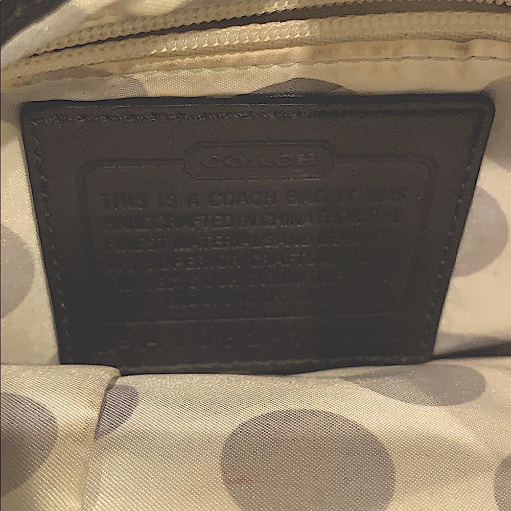 Coach Leather Bag - Picture 5 of 8
